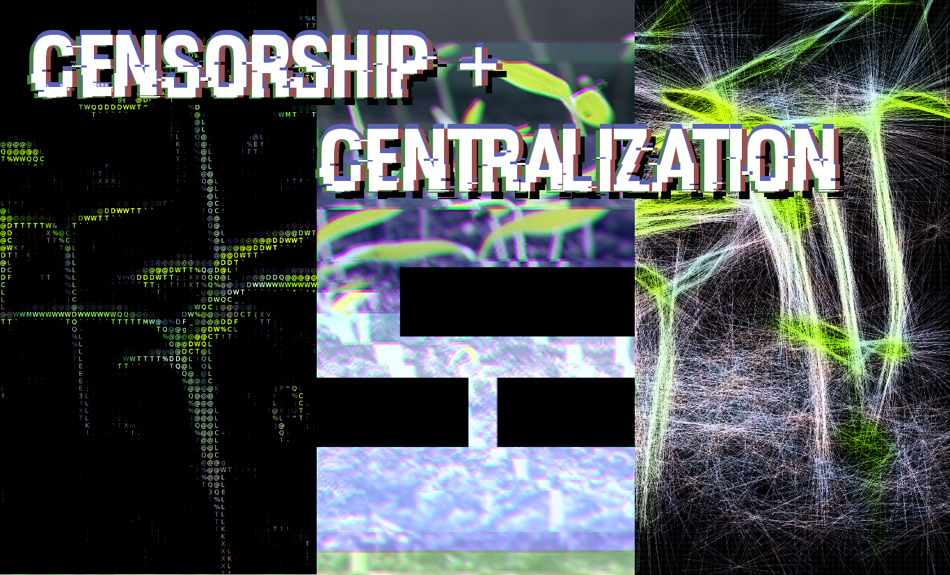 Censorship and Centralization